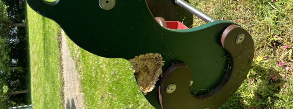 Sachbeschädigung am Spielplatz