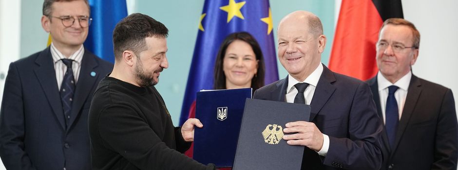 Deutschland und Ukraine schließen Sicherheitspakt