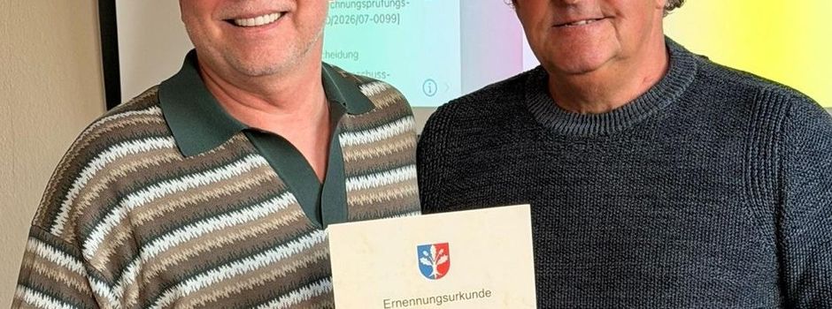 Neuer 1. stellvertretender Bürgermeister für Seeth- Ekholt!