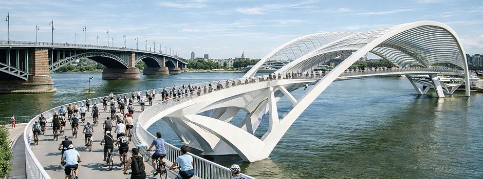 Braucht Mainz eine neue Fahrradbrücke über den Rhein?