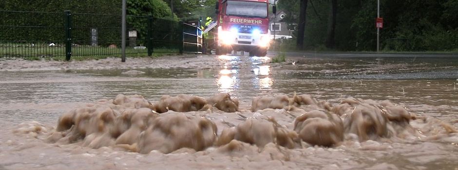 Heftige Unwetter in weiten Teilen Deutschlands