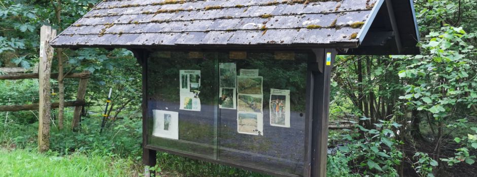 Schautafel instandgesetzt