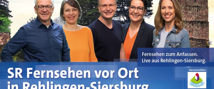 „SR Fernsehen vor Ort“ am 16.06.23 in Rehlingen-Siersburg