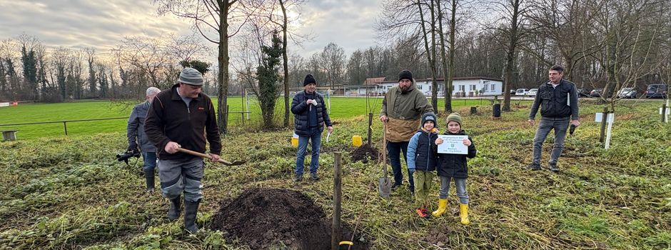Pflanzung der Jahrgangsbäume 2019–2025 in Neupotz