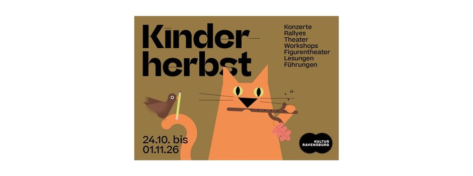 Spannende Herbstferien garantiert: Der Ravensburger Kinderherbst startet in die 13. Runde 