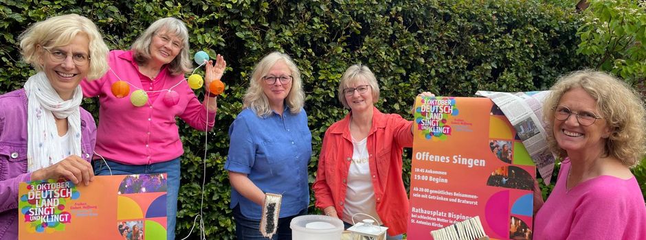 Mitsingkonzert am 3. Oktober