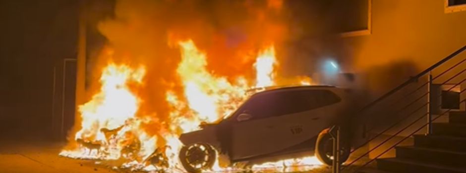 Brandstiftung? Mehrere Autos von bekanntem Mainzer Fahrlehrer zerstört