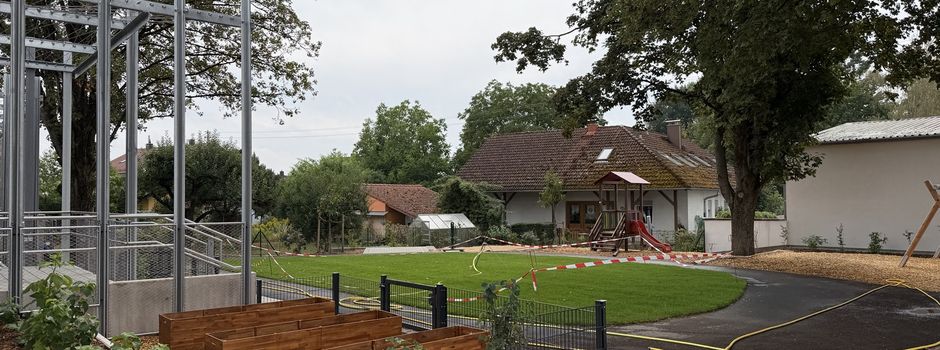 Endspurt beim Bau und Erweiterung des Kindergartens St. Marien