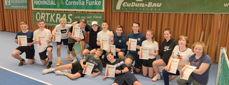 Firmlinge beim TC Herzebrock zu Gast