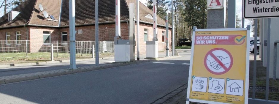 Coronavirus: Bundeswehr in Munster schränkt Publikumsverkehr ein