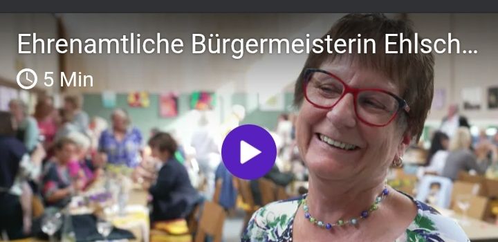 Beitrag zum Ehrenamt unserer Ortsbürgermeisterin