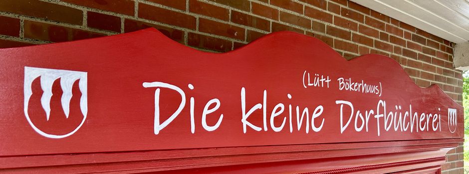 Die kleine Dorfbücherei ist eröffnet!