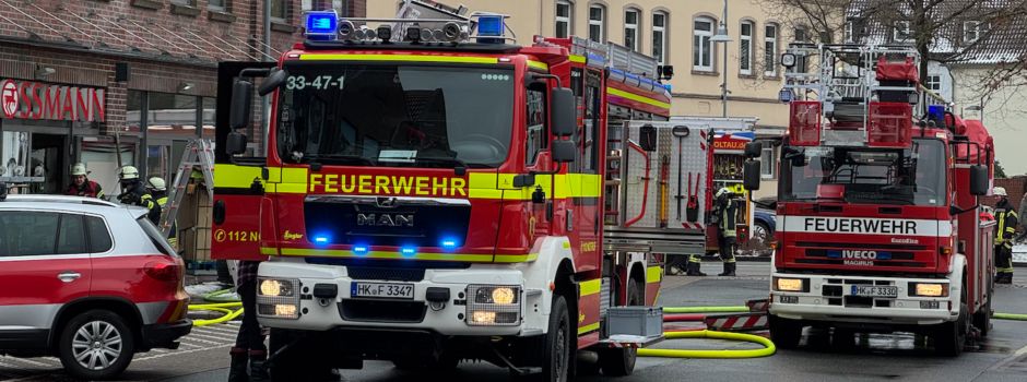 Brand im Drogeriemarkt