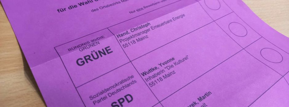 Das sind die neuen Ortsvorsteher in Mainz