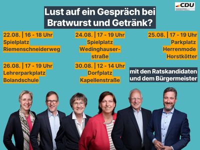 Wahlwerbung: Die CDU Herzebrock-Clarholz lädt ein!