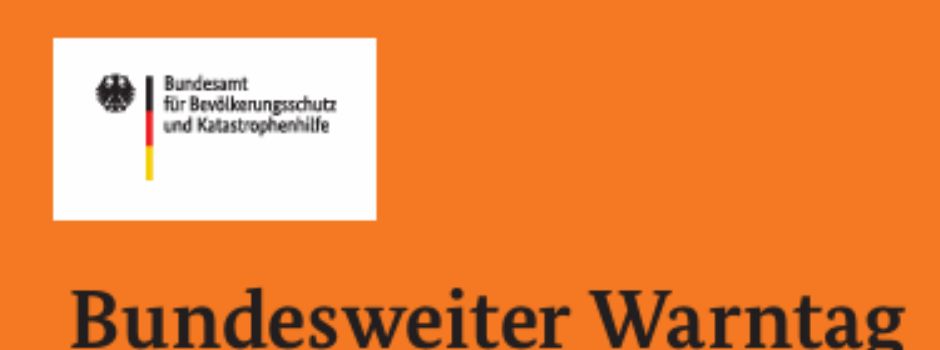 Bundesweiter Warntag 