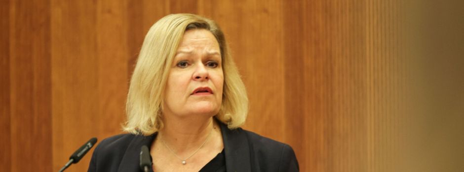 Faeser: Gepöbel und Gewalt sind Grenzüberschreitungen