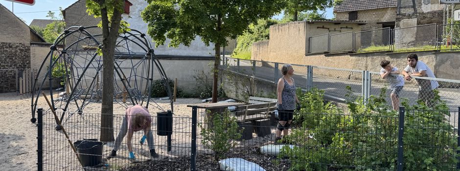 Spielplatz erneut frisch gemacht