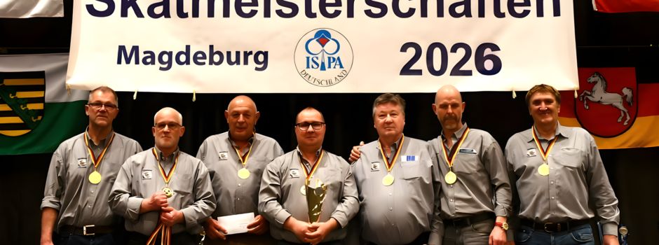 Skatbuben Honnefeld sind Deutscher Meister