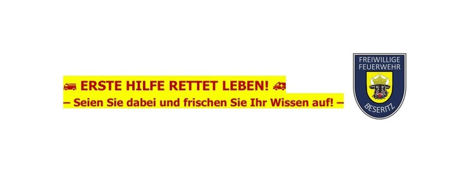 Einladung zum Erste-Hilfe-Kurs.