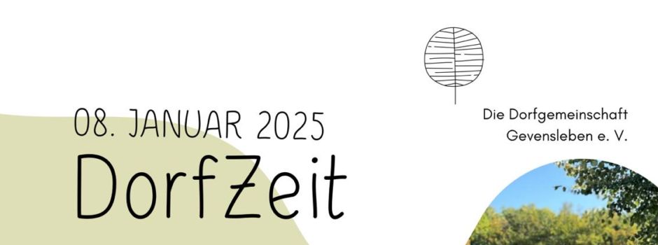 DorfZeit Café am 08.01.2025