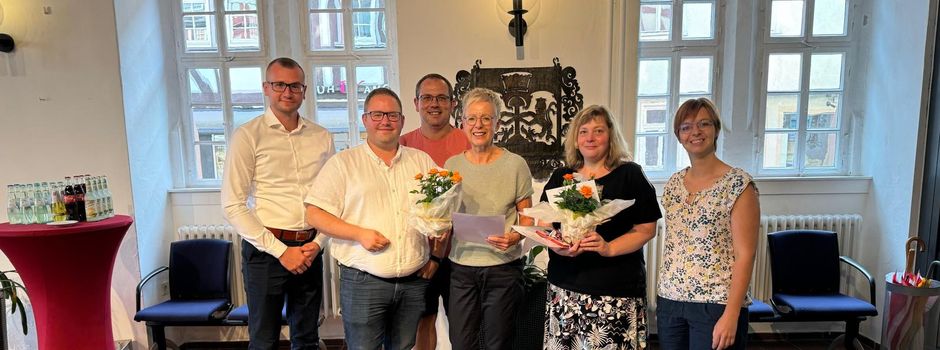 Dienstjubiläen Petra Balser und Bettina Appel