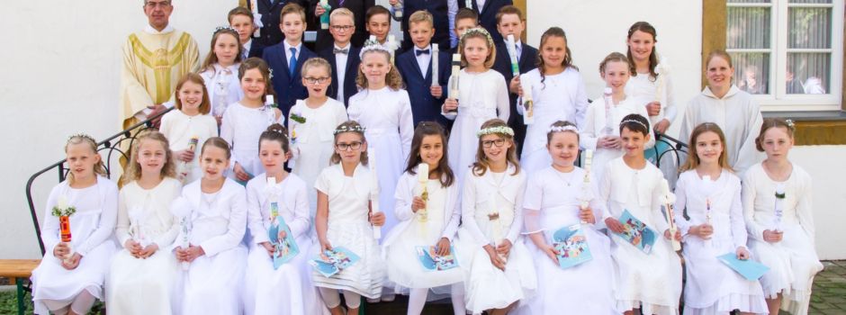 Erstkommunion in Clarholz 2019