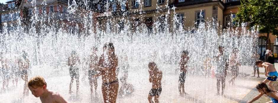 Wasserspielplatz kehrt auf Luisenplatz zurück