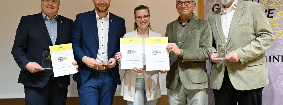 Fahrenbach, Limbach und Obrigheim sind jetzt auch „Gigabitkommune@BW“