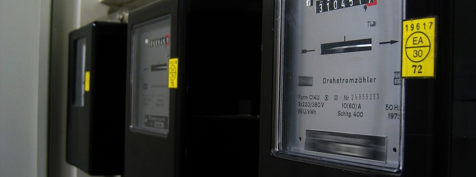 Zählerstände für die Jahresabrechnung werden abgelesen