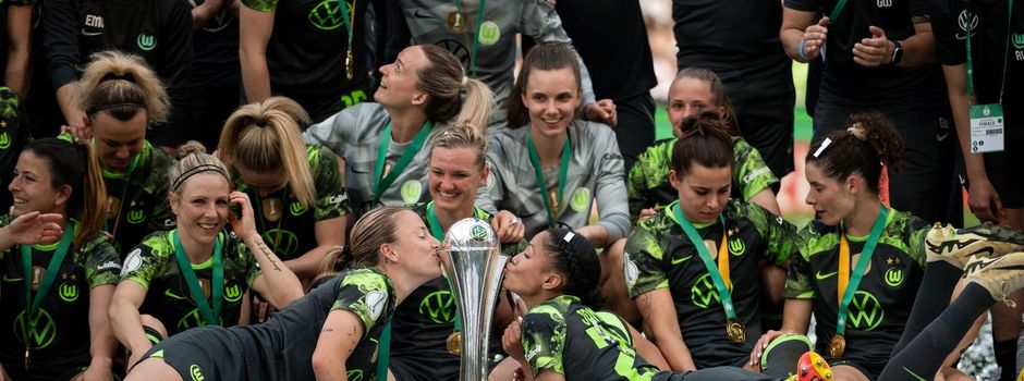 «Sehr stolz»: Wolfsburg feiert zehnten Pokaltitel in Serie