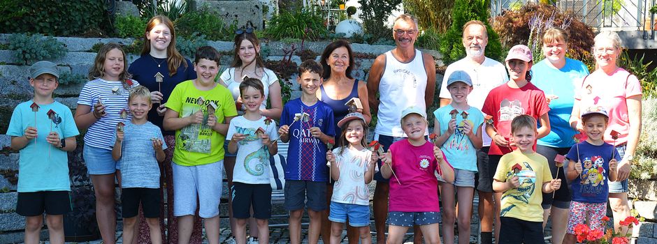 „Natur Pur“ bastelt Dekosachen