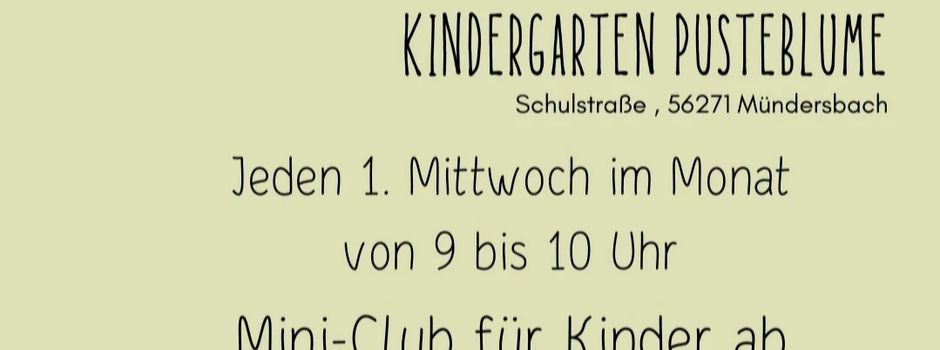 Mini-Club Kindergarten Pusteblume