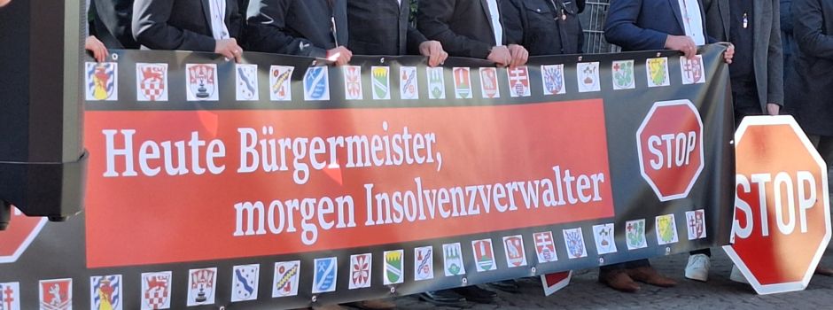 Demo im Hessischen Landtag