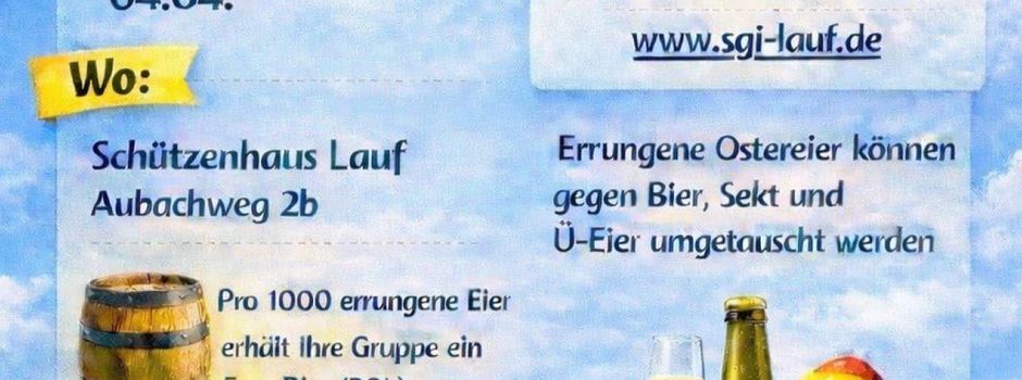 Ostereierschießen bei der Schützengilde