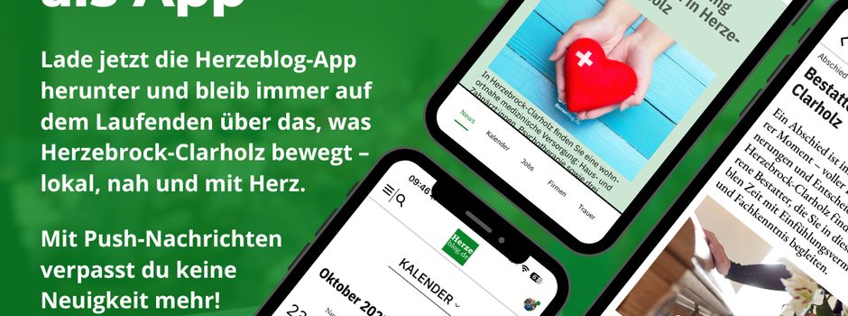Die Herzeblog-App – Herzebrock-Clarholz immer dabei!