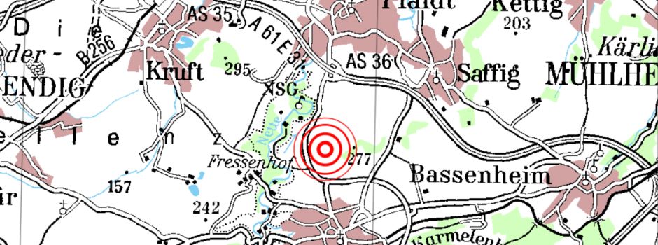 Leichtes Erdbeben erschüttert Region Koblenz