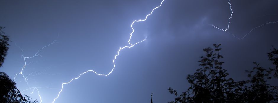 Amtliche Warnung vor Starkregen in Koblenz