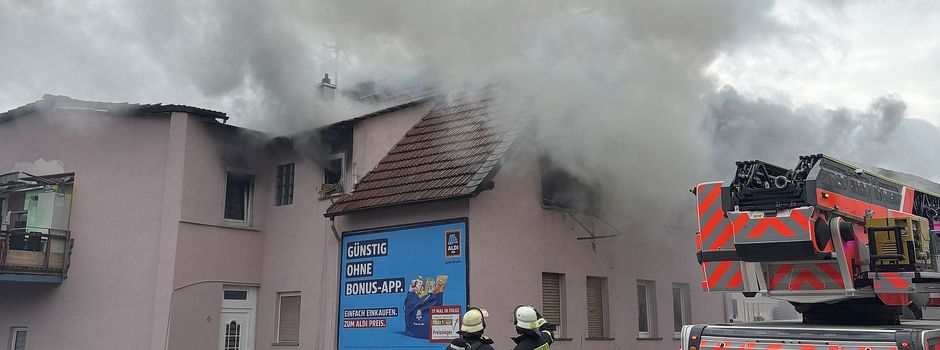 Feuer in Wiesbaden-Medenbach: Haus einsturzgefährdet