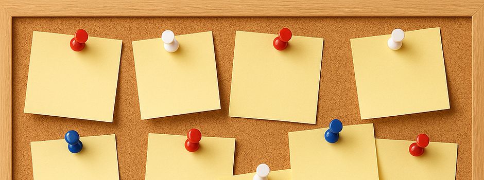 Die Pinnwand – mitmachen, austauschen, informieren