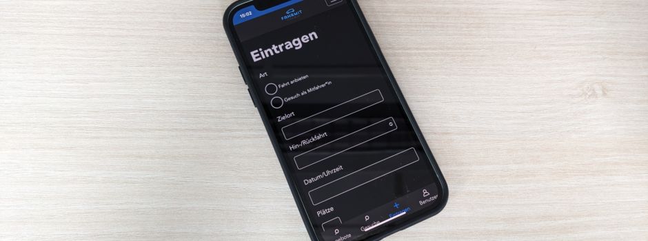 Mitfahren heißt mitmachen