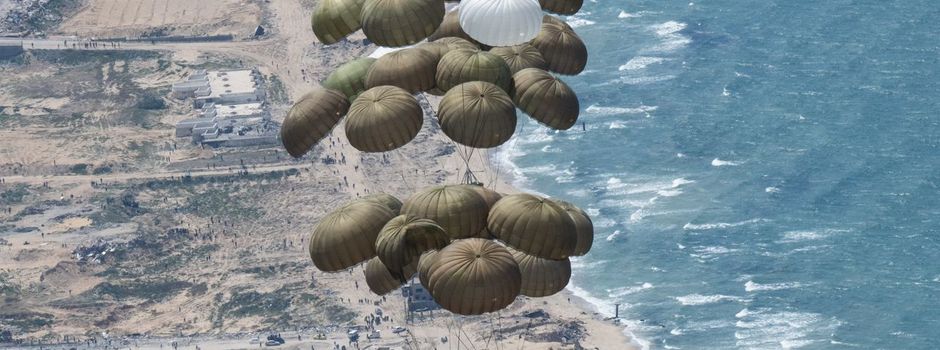 Deutsche Hilfsflüge für Gazastreifen haben begonnen