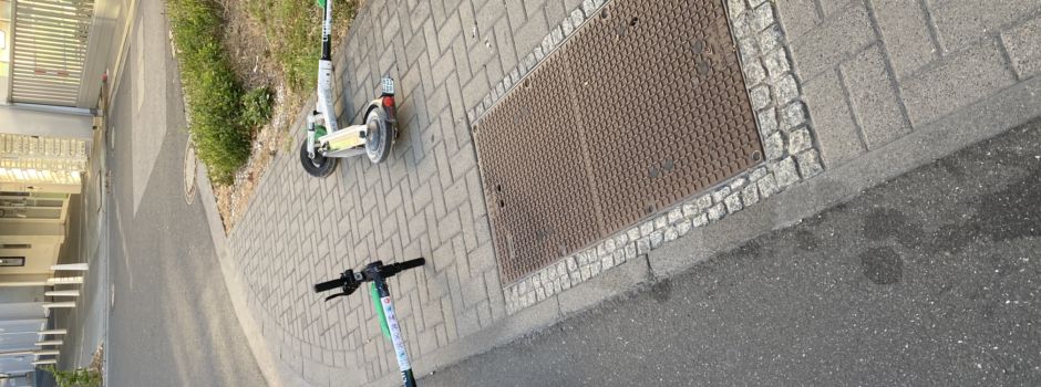 Gibt es bald feste Abstellorte für E-Scooter in Wiesbaden?