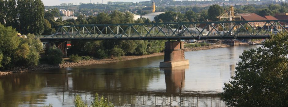 Kostheimer Mainbrücke wird am Wochenende vollgesperrt