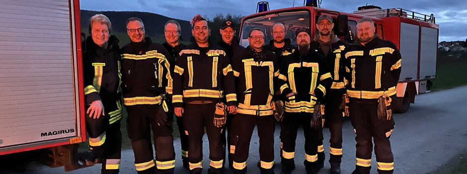 Sicherheit im Schein der Flammen: Unser Einsatz beim Weißenborner Osterfeuer 🔥