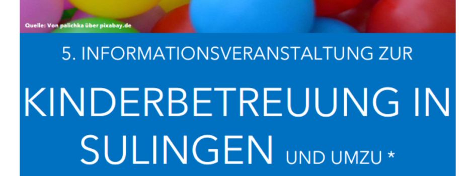 Informationsmesse zur Kinderbetreuung