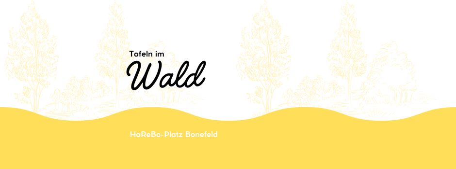 Tafeln im Wald am 19.07.26