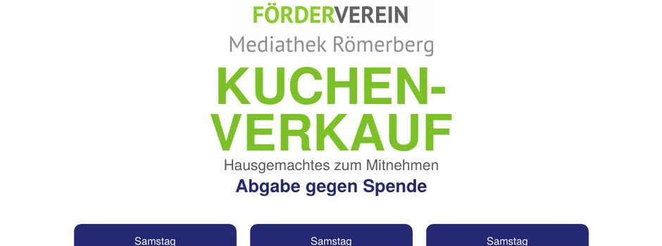 Kuchenverkauf