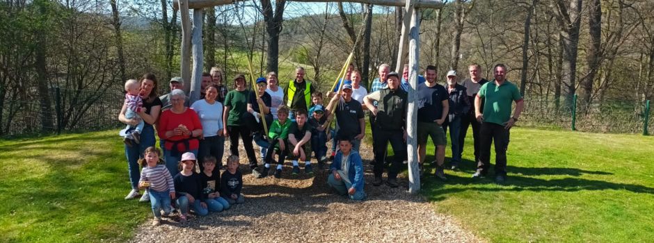 Große Helferschar bei der Aktion „Saubere Landschaft“