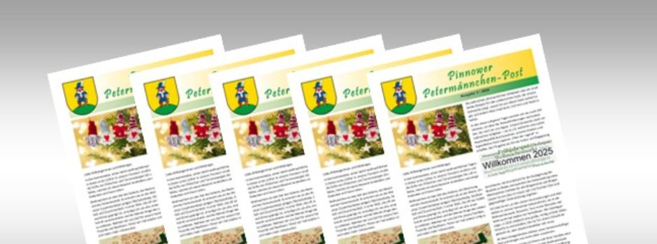 Neue Ausgabe der Petermännchen-Post erschienen